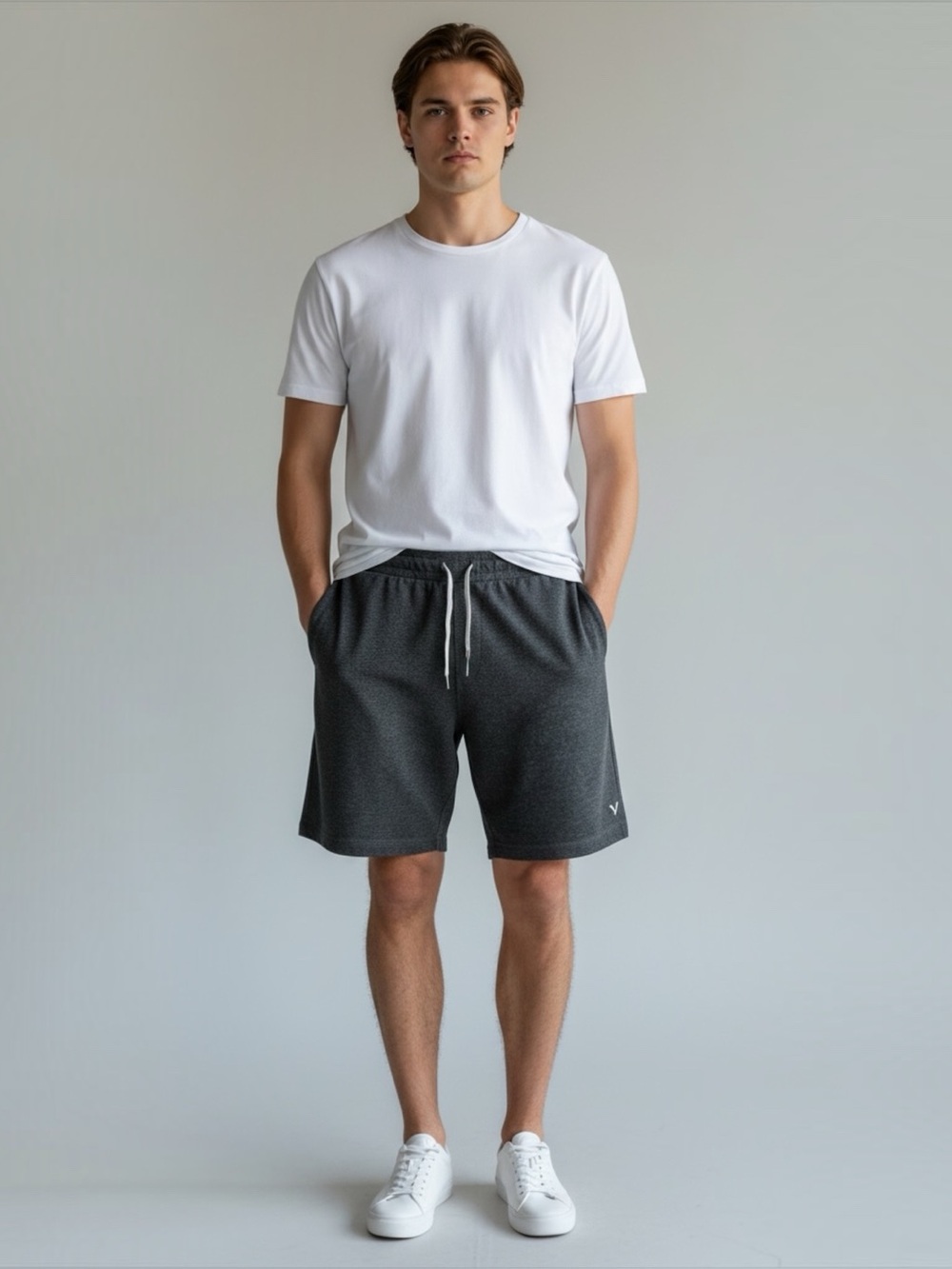 Vuori Ponto Performance Shorts XL Charcoal Gray Stretch Lounge Athletic Everyday